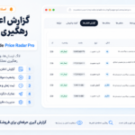 افزونه رادار قیمت ووکامرس | نمودار تغییرات قیمت، قیمت هدف و اعلان تلگرام و بله